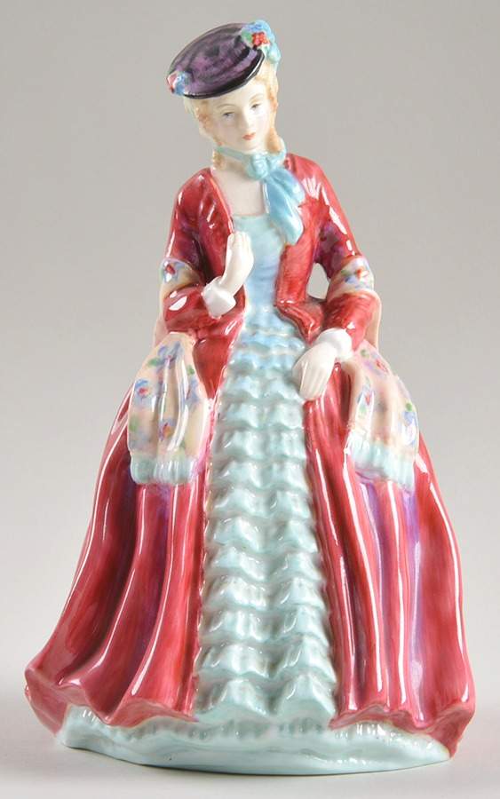 Paragon Figurines Lady Melanie-Blue Ruffles - No Box by Paragon-1