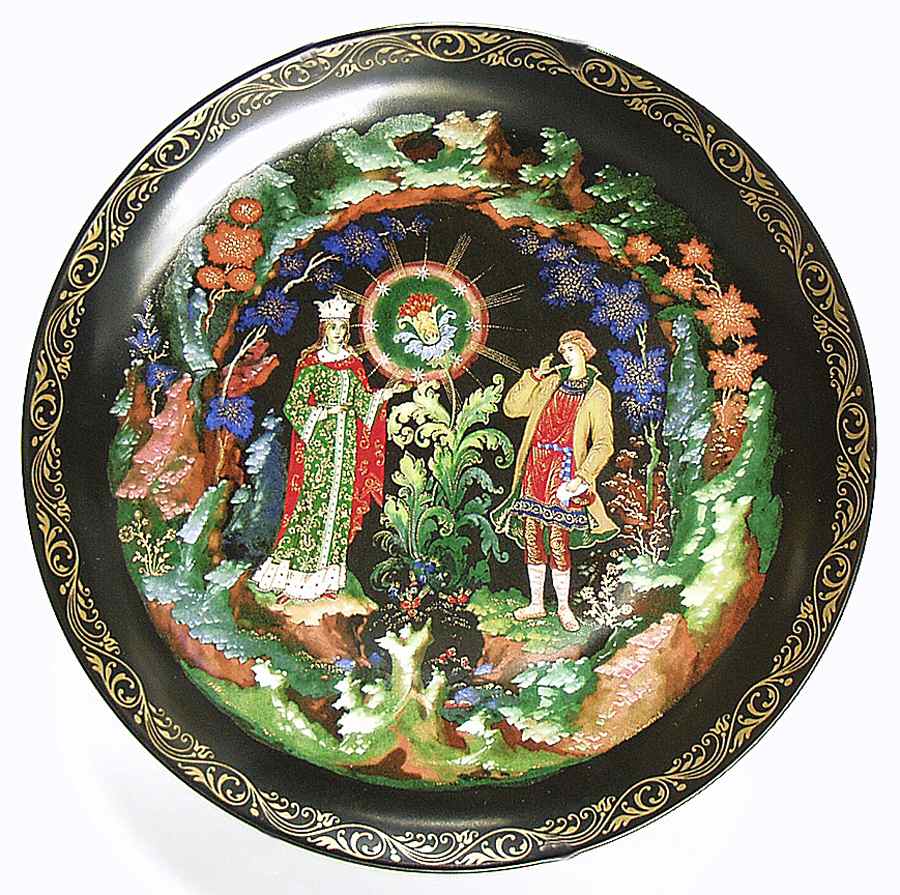 Russian Legends Stone Flower - Boxed by Palekh Art Studios-1