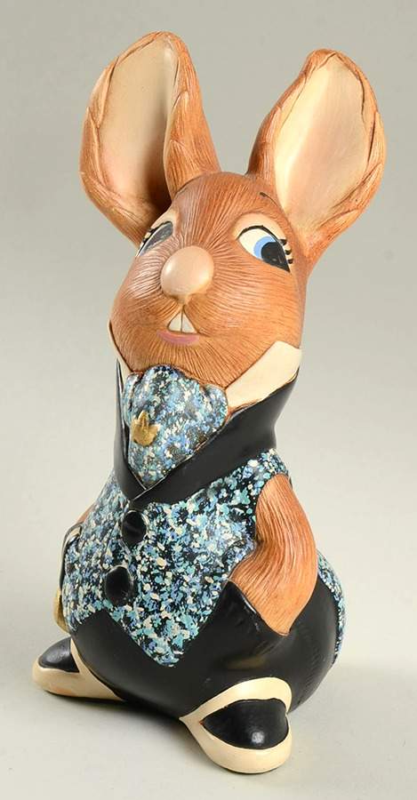 PenDelfin Figurine Uncle Soames-Blue Vest - Boxed by PenDelfin-1