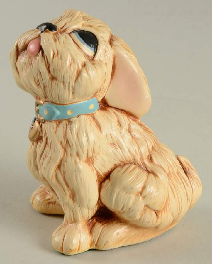 PenDelfin Figurine Tammy Puppy - Blue Collar - No Box by PenDelfin-1