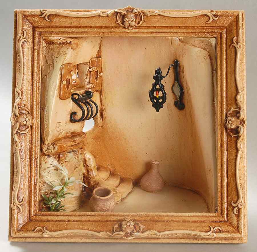 PenDelfin Figurine Balcony Scene - No Box by PenDelfin-1