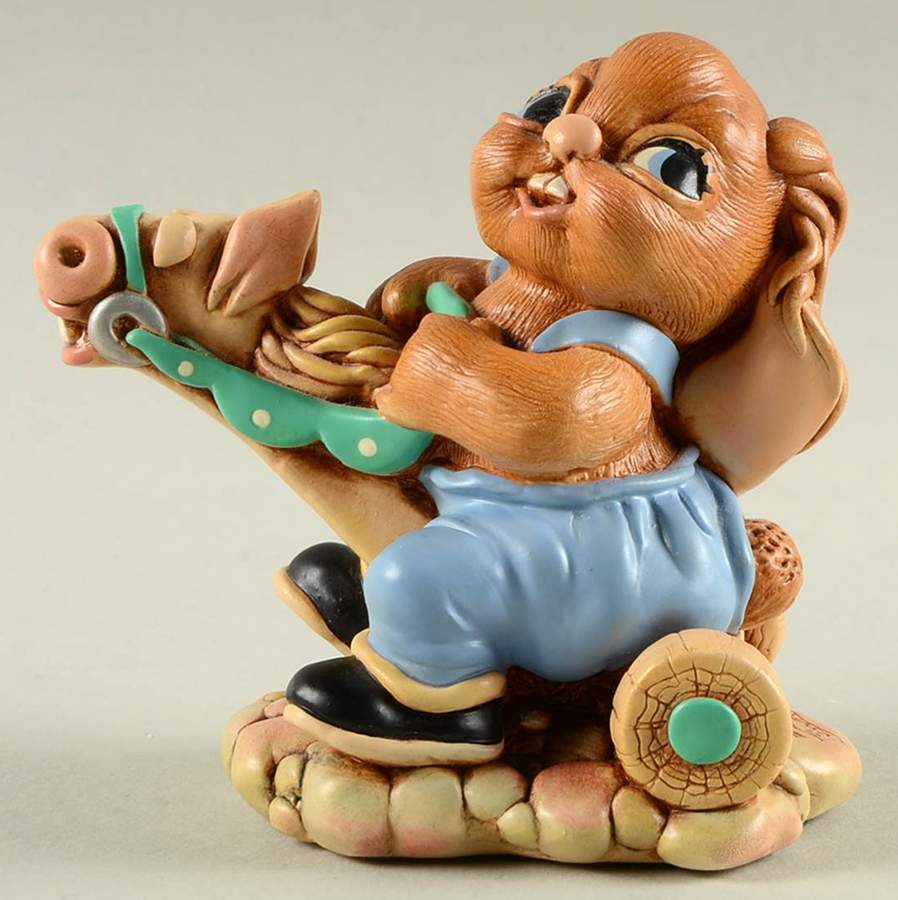 PenDelfin Figurine Dobbin - Eye Blue - Boxed by PenDelfin-1
