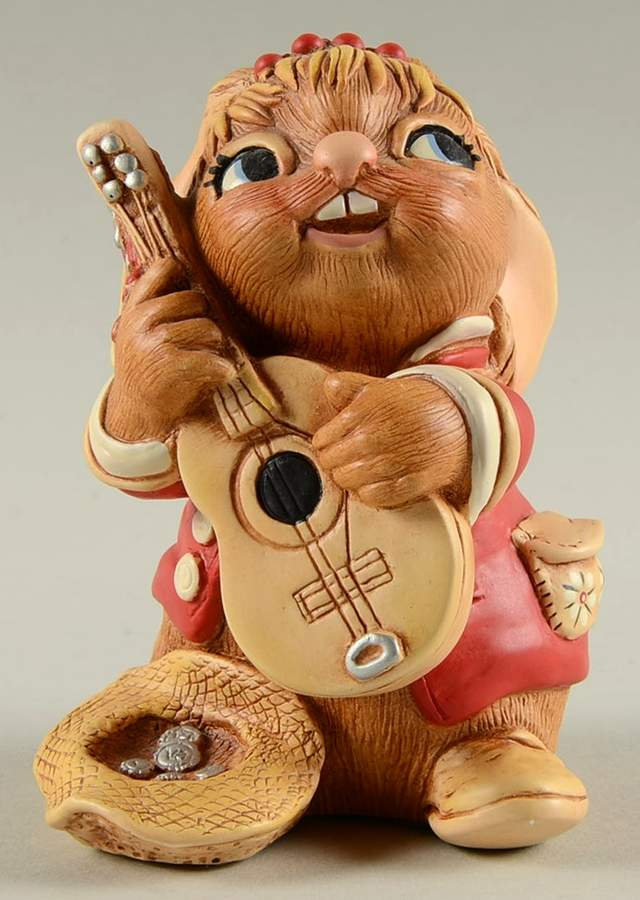 PenDelfin Figurine Busker - Boxed by PenDelfin-1