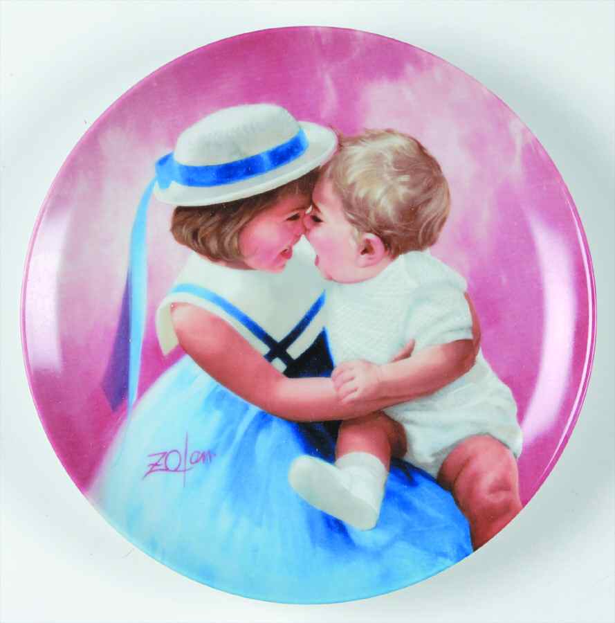 Mothers Day Plate Mothers Angels - With Box by Pemberton & Oakes-1
