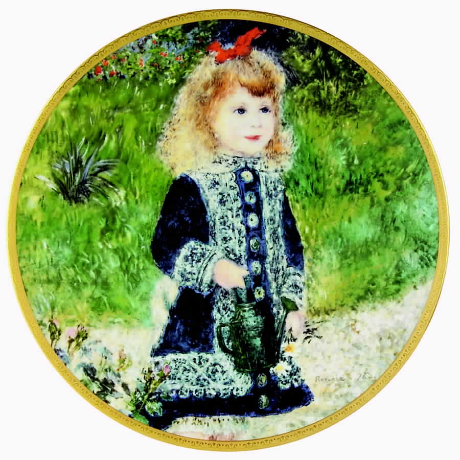 Children of Renoir Girl With Watering Can - No Box by Pickard-1