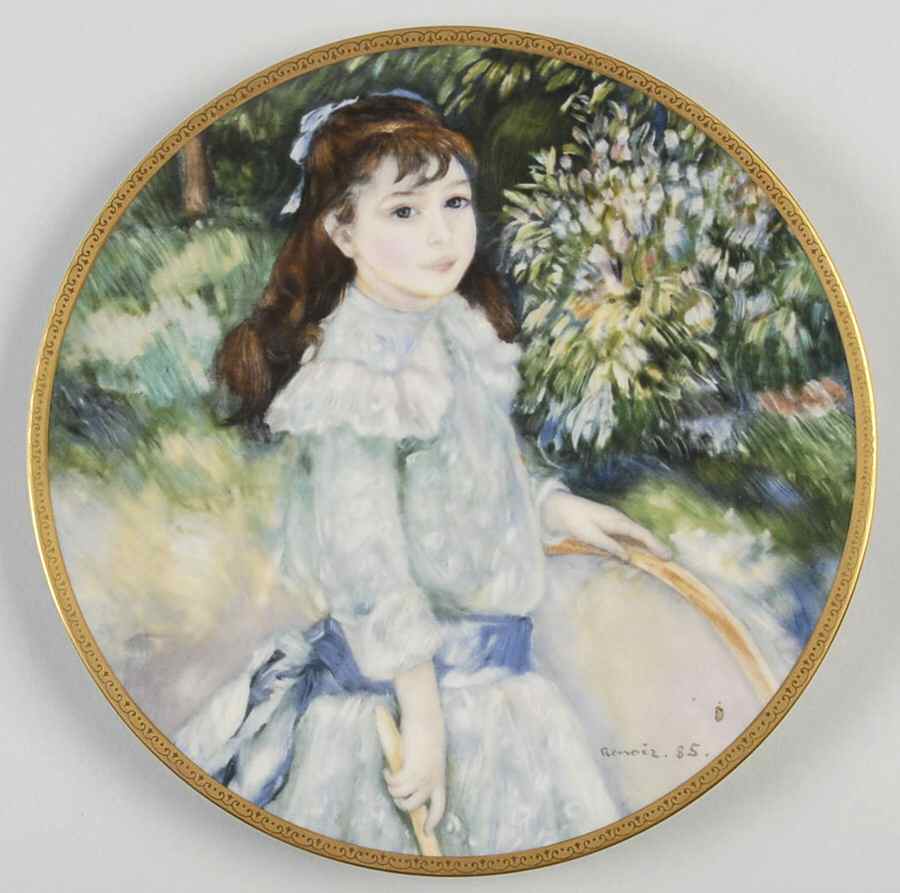 Children of Renoir Girl With Hoop - No Box by Pickard-1