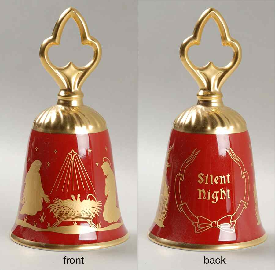 Pickard Christmas Carol Bell Silent Night - Boxed by Pickard-1