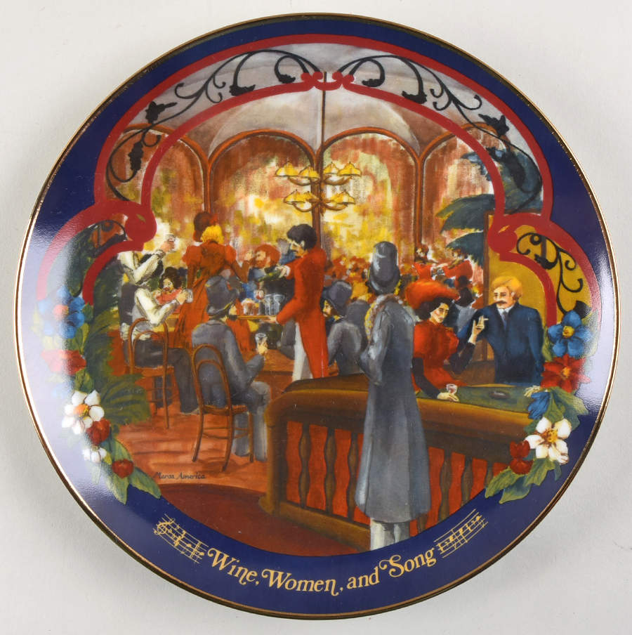 Waltzes of Johann Strauss Wine, Women And Song - Boxed by Porcelaine Aeriel-1