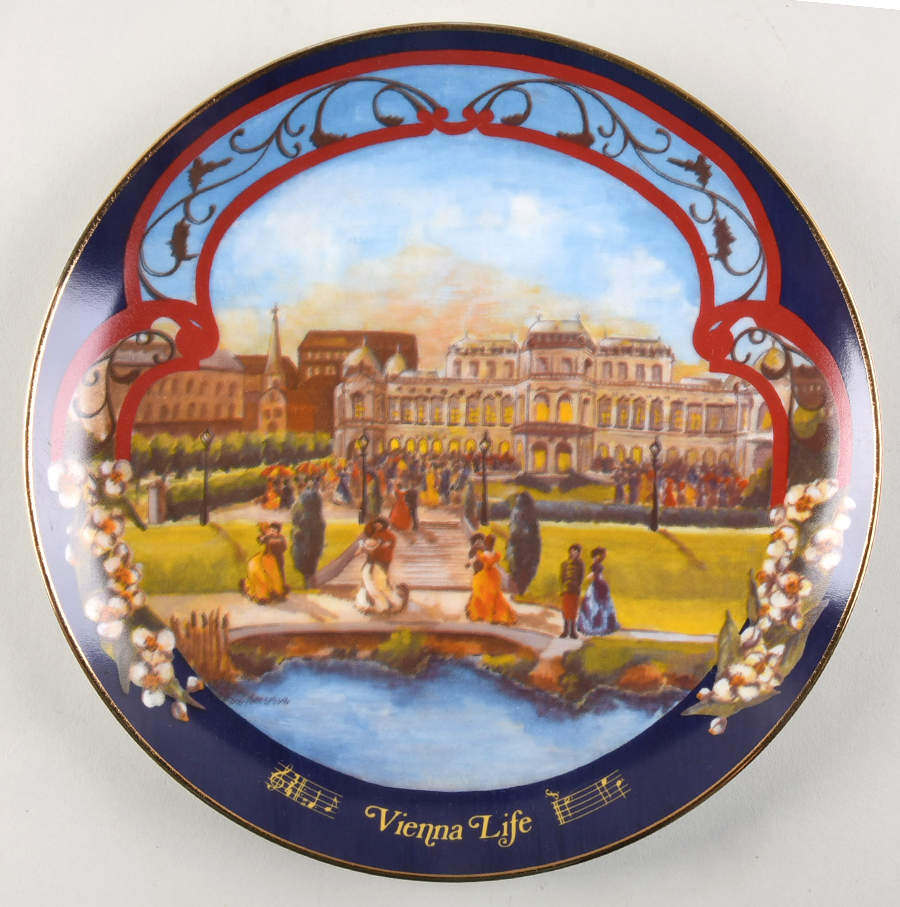 Waltzes of Johann Strauss Vienna Life - Boxed by Porcelaine Aeriel-1