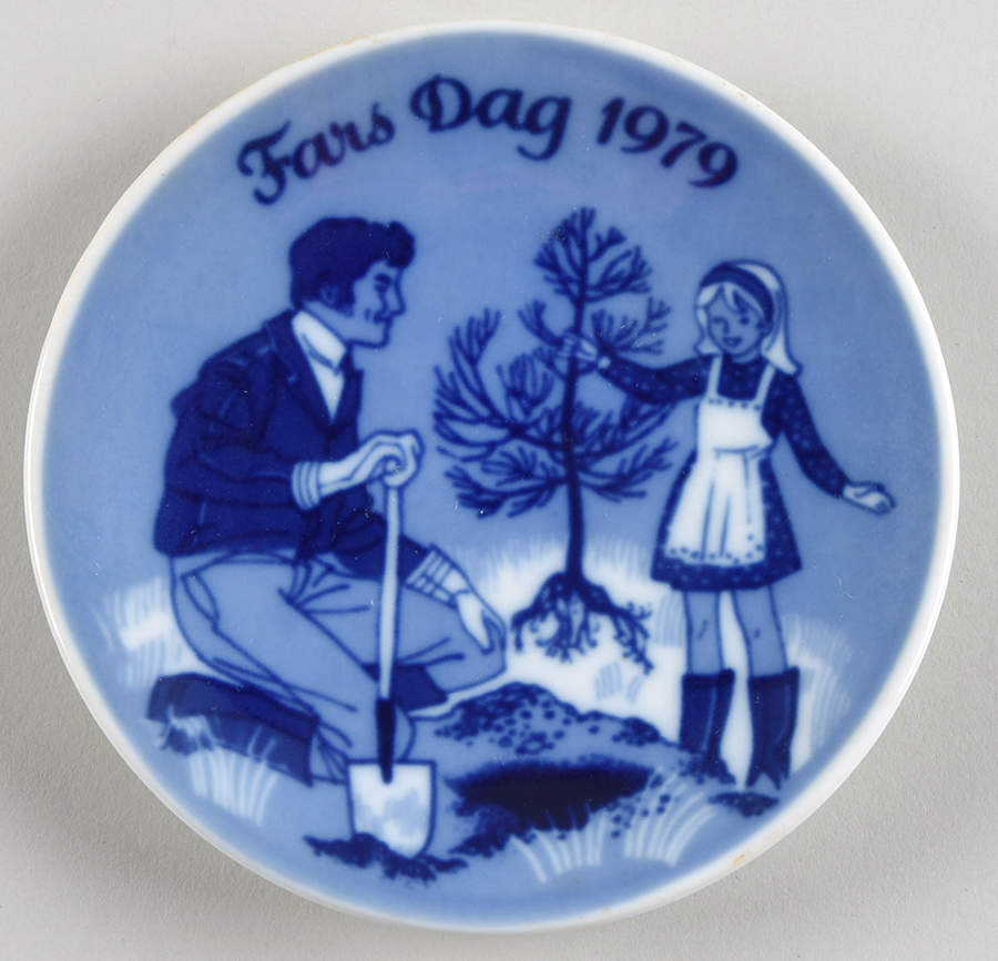 Father's Day Plate Father & Daughter - Boxed by Porsgrund-1