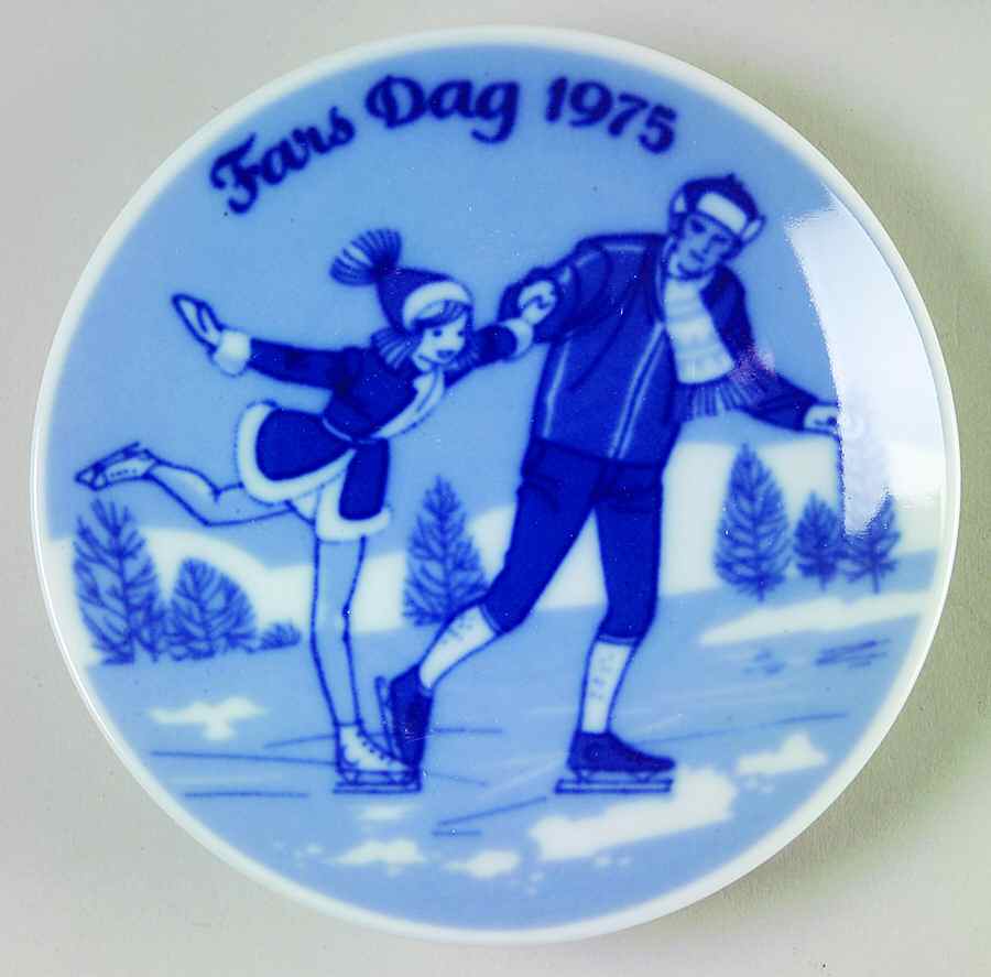 Father's Day Plate Skating - Boxed by Porsgrund-1