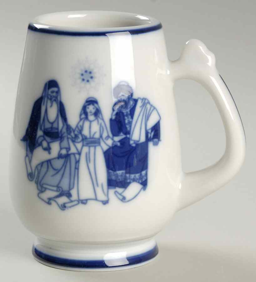 Christmas Mug Jesus Temple - Boxed by Porsgrund-1