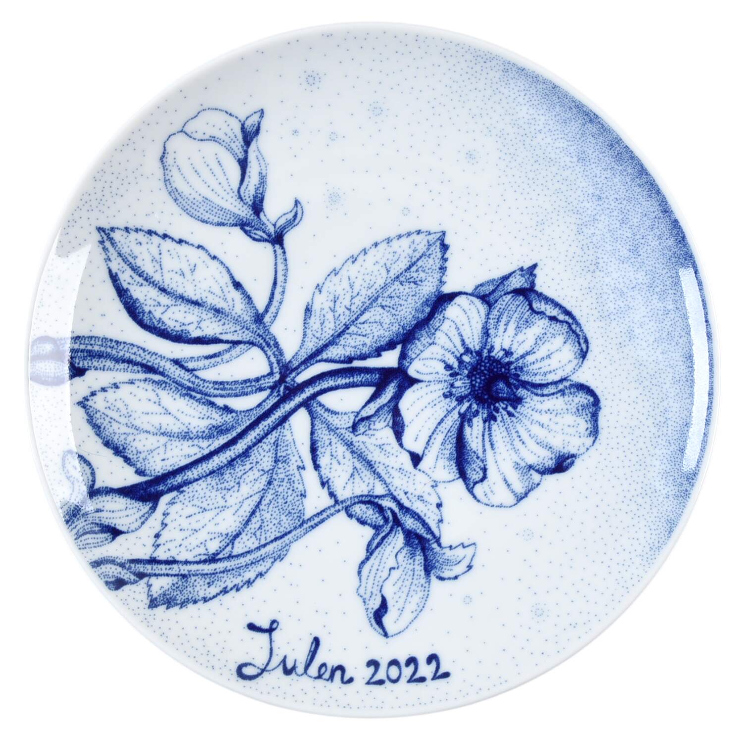 Christmas Plate Christmas Rose - Boxed by Porsgrund-1