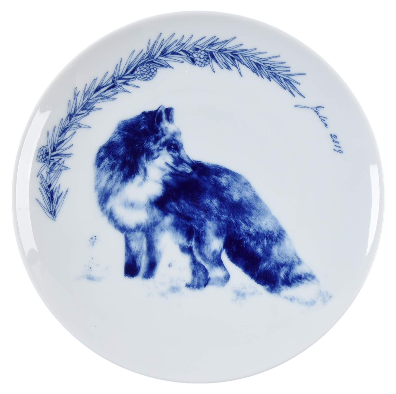 Christmas Plate 2019 Christmas Plate - Boxed by Porsgrund-1