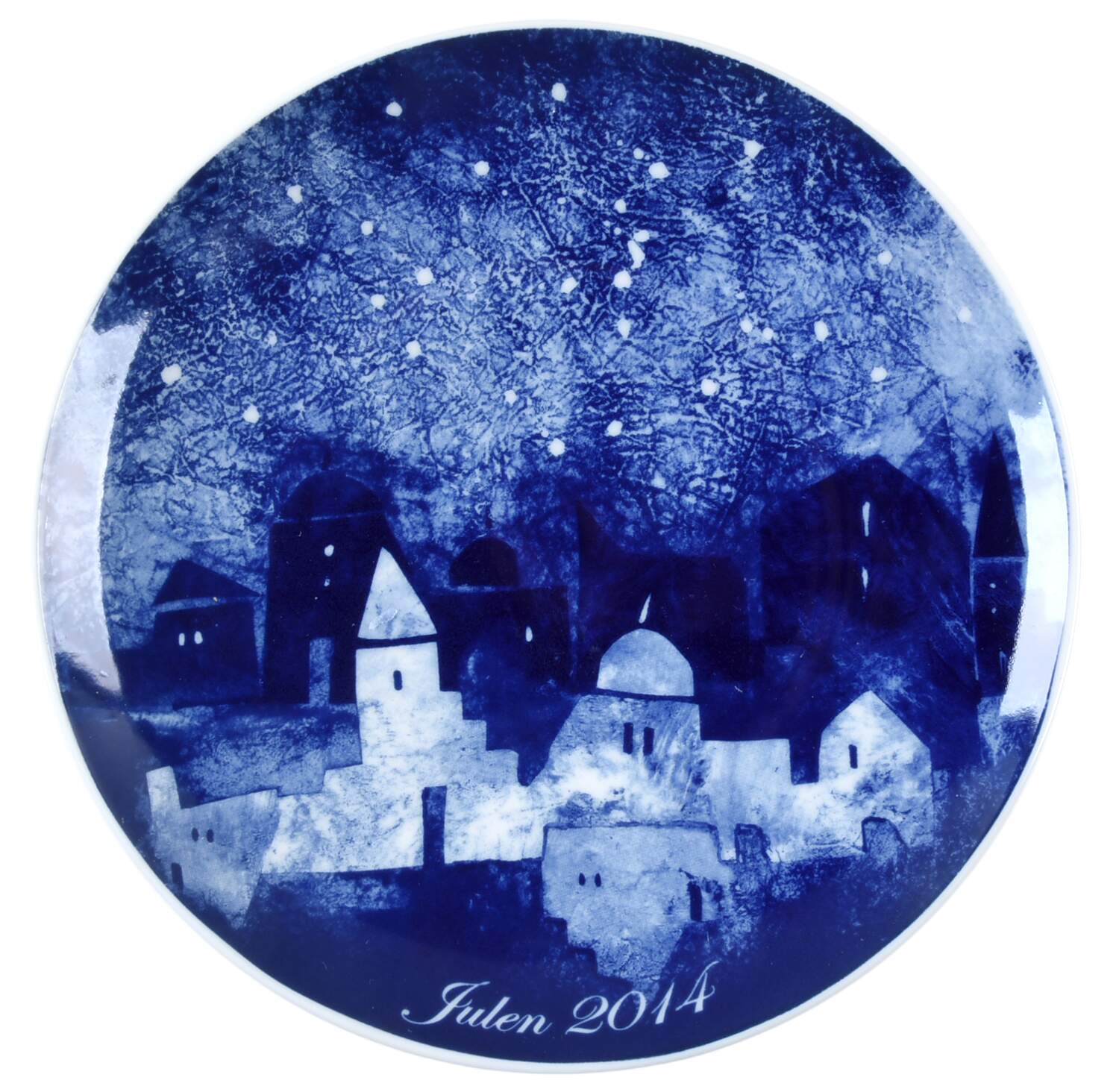 Christmas Plate 2014 Christmas Plate - No Box by Porsgrund-1