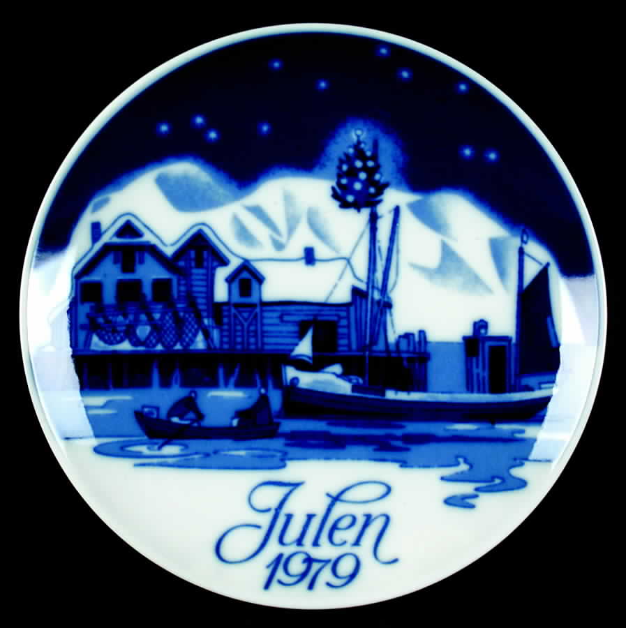 Christmas Plate Home For Christmas - Boxed by Porsgrund-1
