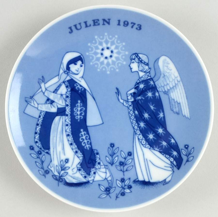 Christmas Plate Promise Of The Savior - Boxed by Porsgrund-1