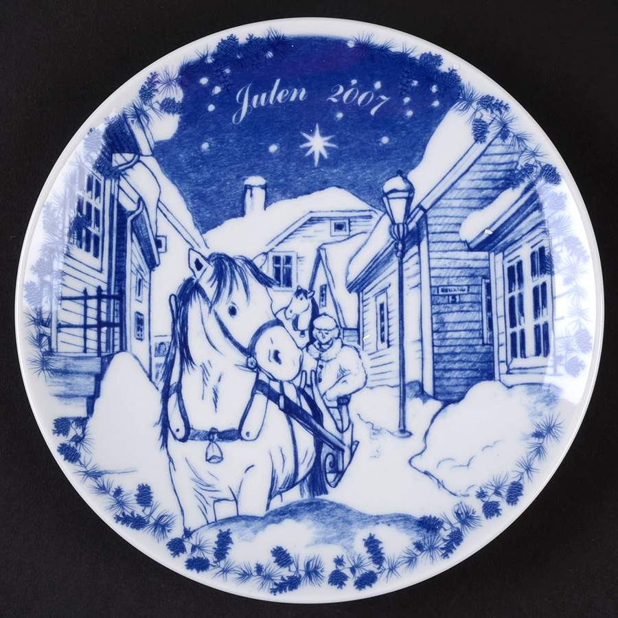 Christmas Plate Christmas In Stavanger - Boxed by Porsgrund-1