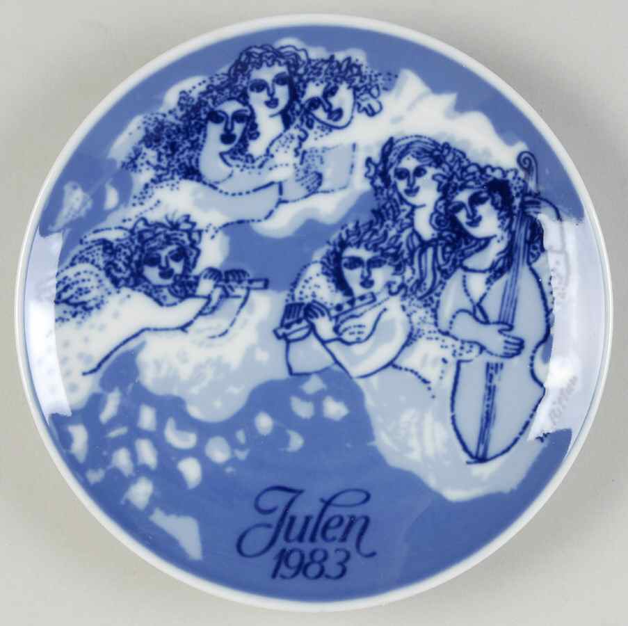 Christmas Plate Christmas Night - No Box by Porsgrund-1