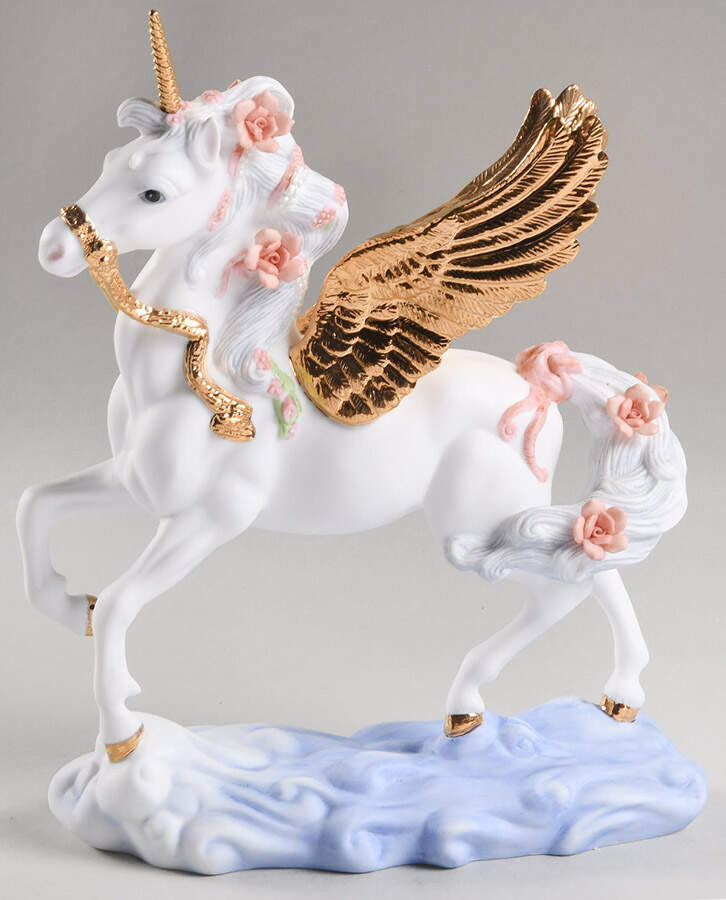 Unicorns Golden Wings Of Wonder - With Box by Princeton Gallery-1