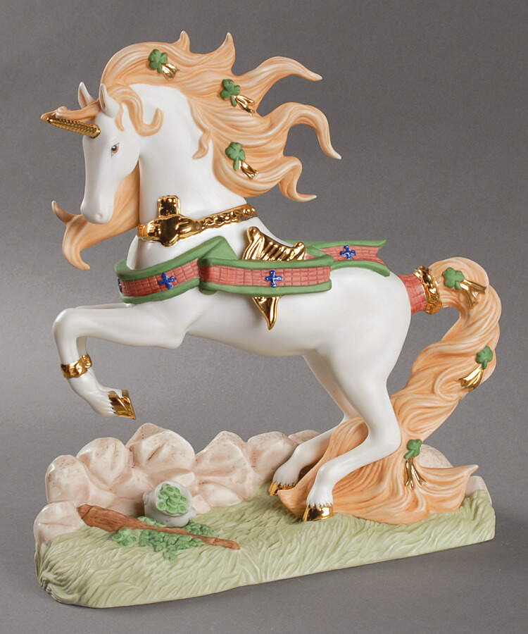Unicorns Spirit Of The Emerald Isle Unicorn - No Box by Princeton Gallery-1