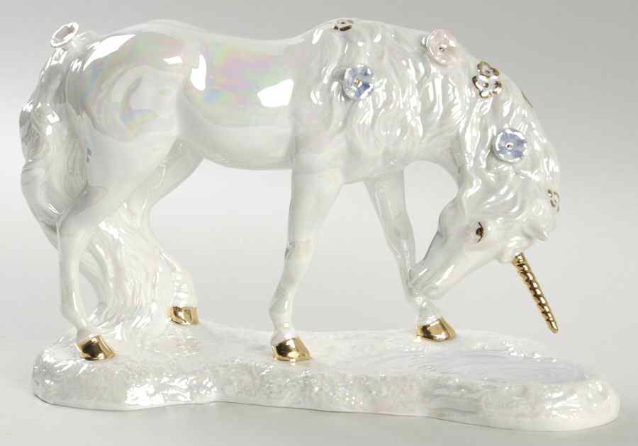 Unicorns Opal Moon-Opalescent Glaze - Boxed by Princeton Gallery-1