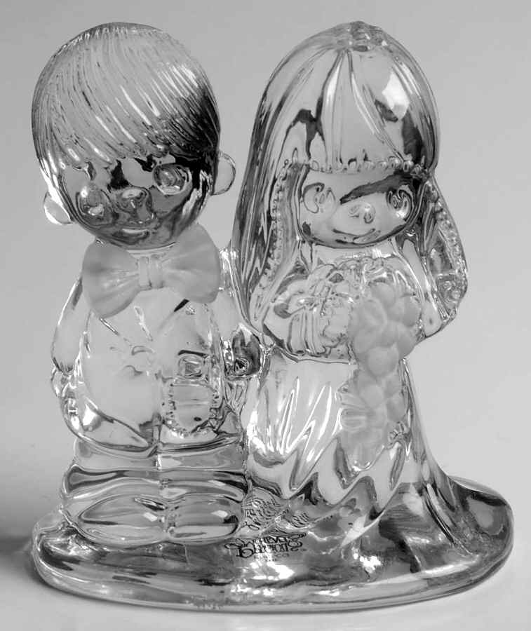 Precious Moments Crystal Figurines The Lord Bless You And Keep You - Boxed by Precious Moments-1