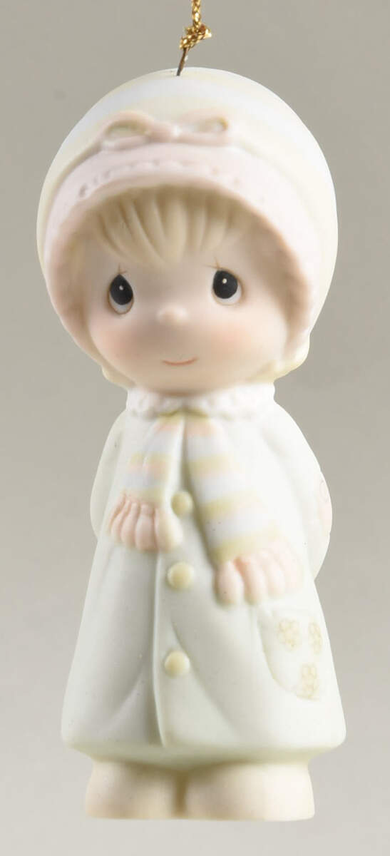 Precious Moments Ornaments May God Bless You W/Perfect Holiday Seas - Boxed by Precious Moments-1