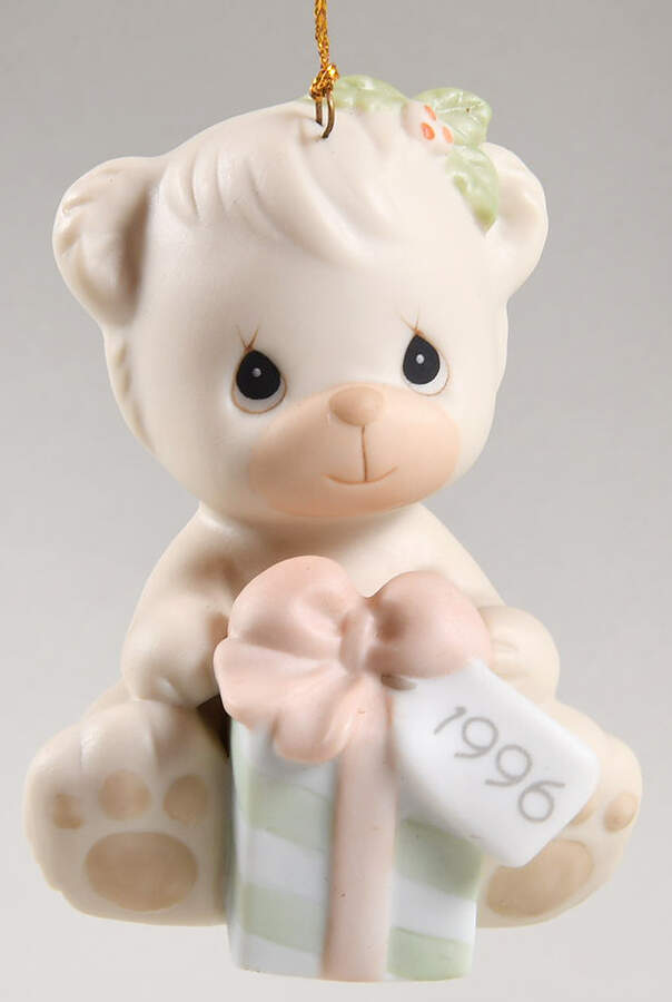 Precious Moments Ornaments Wishing You A Bear-Ie Merry Christmas - Boxed by Precious Moments-1