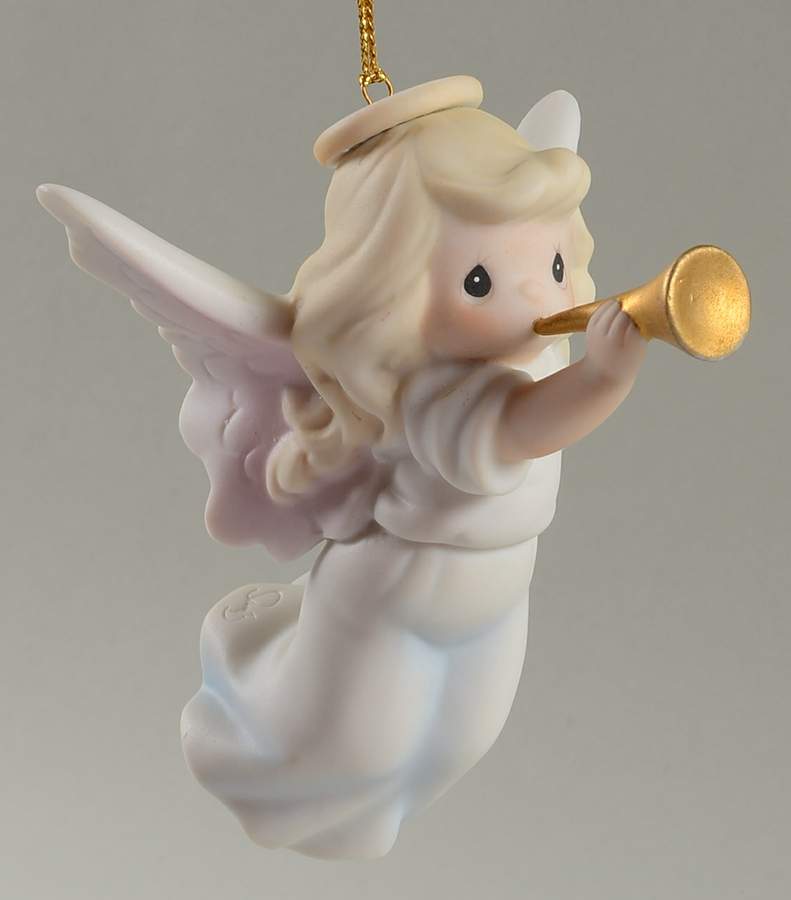Precious Moments Ornaments Joy To The World-Trumpet - Boxed by Precious Moments-1