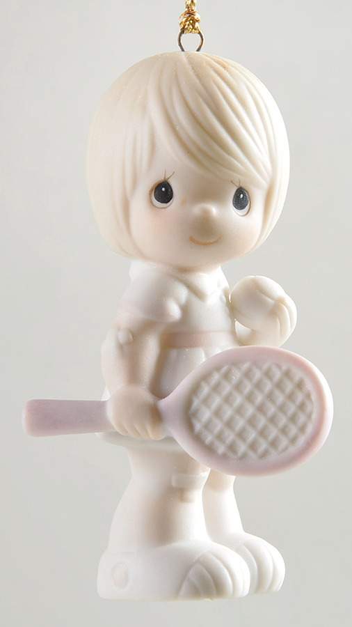Precious Moments Ornaments Serve With A Smile-Girl - Boxed by Precious Moments-1