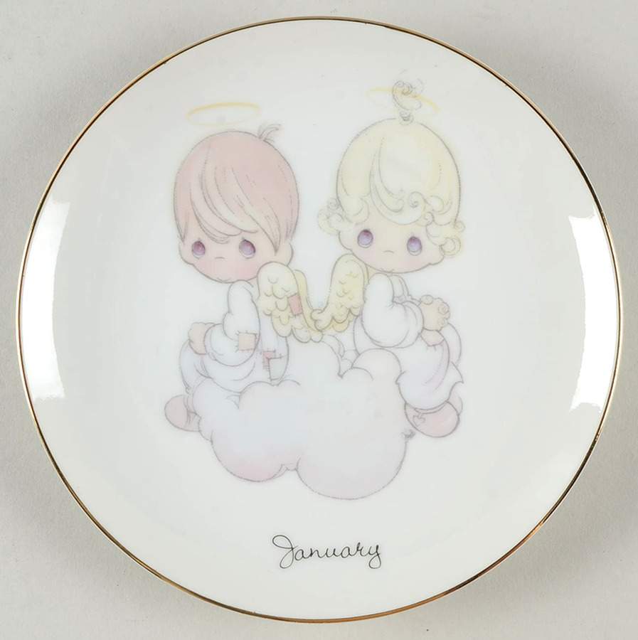 Months of The Year January - No Box by Precious Moments-1