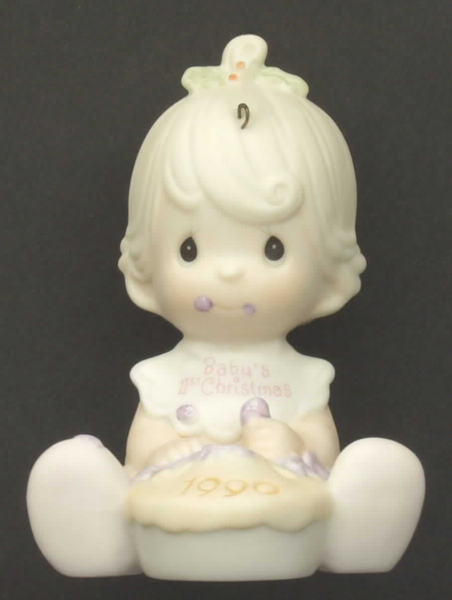 Baby's First Christmas Girl-Baby's First Christmas - Boxed by Precious Moments-1