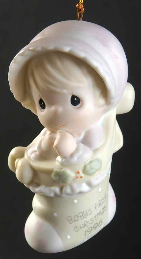 Baby's First Christmas Girl-Baby's First Christmas - No Box by Precious Moments-1