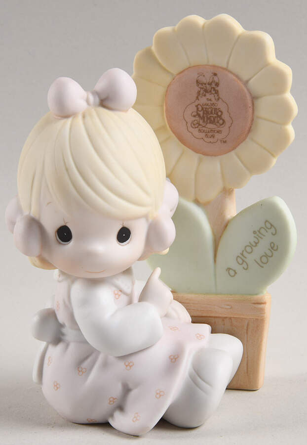 A Growing Love Flower-A Growing Love - Flower Trademark With Box by Precious Moments-1