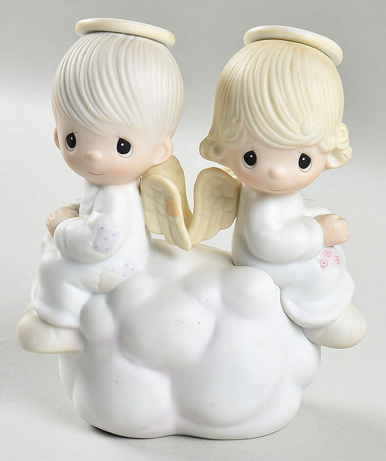 But Love Goes on Forever G Clef-But Love Goes On Forever - G Clef Trademark, No Box by Precious Moments-1