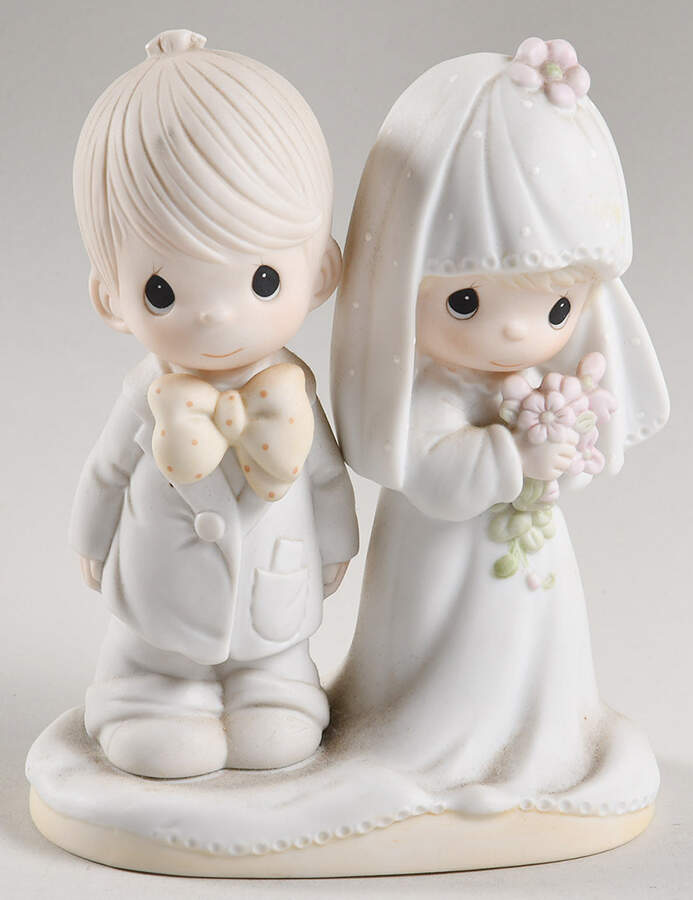 Lord Bless You & Keep You Flower-Lord Bless You & Keep You - Flower Trademark With Box by Precious Moments-1