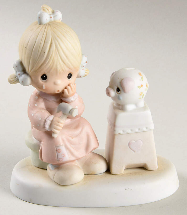 Love Cannot Break A True Friend No Mark-Love Cannot Break A True Frien - With Box, No Trademark by Precious Moments-1