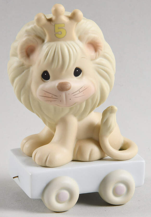 This Day Is Something To Roar About-Age 5 Vessel-This Day Is Something To Roar Abo - Vessel Trademark With Box by Precious Moments-1