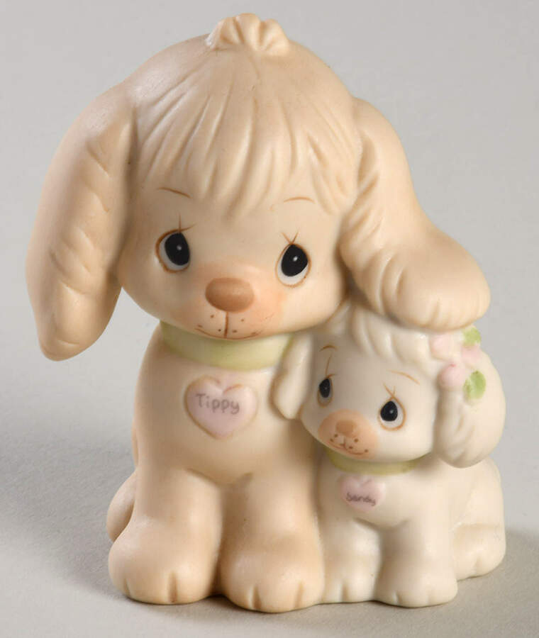 Puppy Love Butterfly-Puppy Love - Butterfly Trademark, No Box by Precious Moments-1