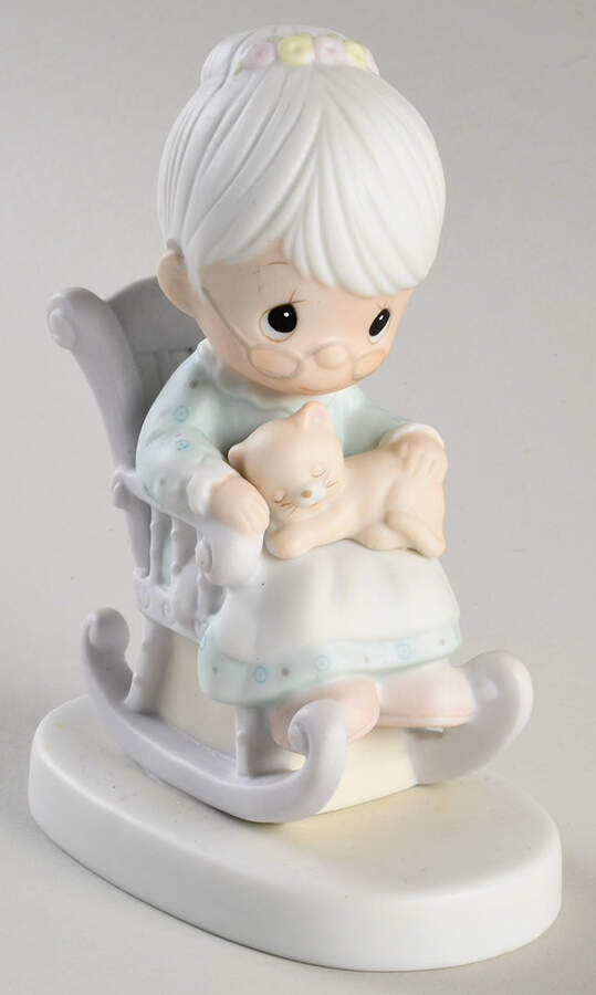 The Purr-fect Grandma Ship-The Purr-Fect Grandma - Ship Trademark, No Box by Precious Moments-1