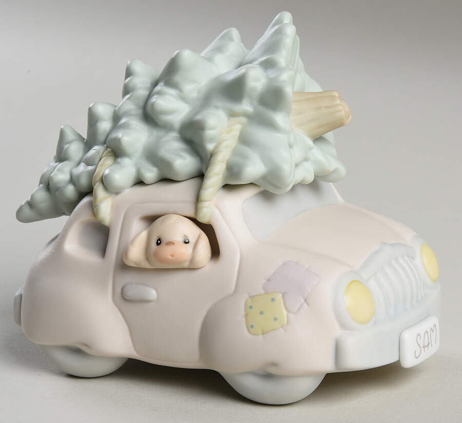 Sugar Town Figurines & Houses Trumpet-Sam's Car - With Box Bx10 Trumpet by Precious Moments-1