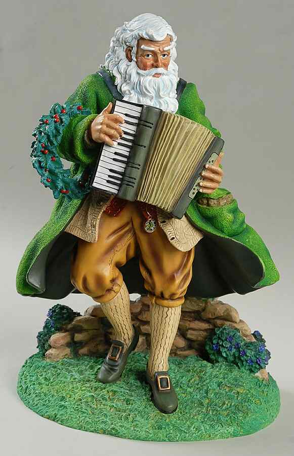 Memories of Christmas-Figurine Irish Santa - Boxed by Prizm-1