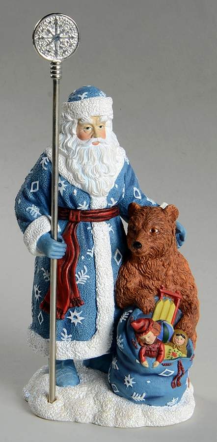 Memories of Christmas-Figurine Russian Santa - Boxed by Prizm-1