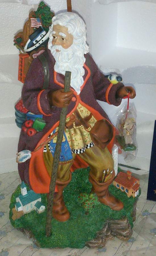 Memories of Christmas-Figurine Door County Santa - Boxed by Prizm-1