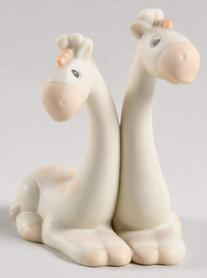 Giraffes-Noah's Ark Butterfly-Giraffes - Butterfly Trademark, No Box by Precious Moments-1
