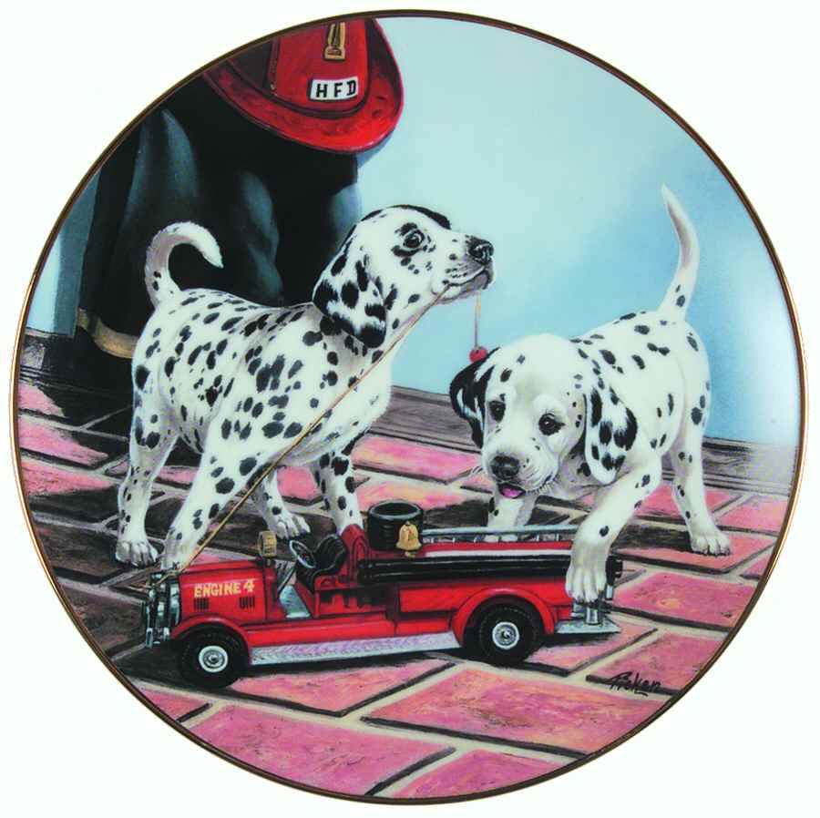 Darling Dalmatians All Fired Up - No Box by Princeton Gallery-1