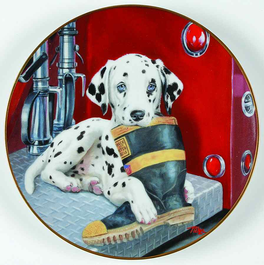 Darling Dalmatians Caught In The Act - No Box by Princeton Gallery-1