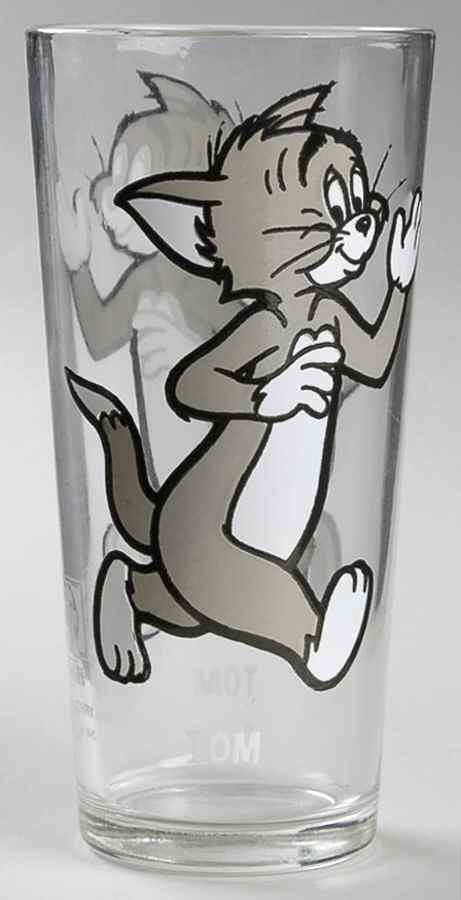 MGM Cartoons Collectors Glass Tom  - No Box by Pepsi Cola-1