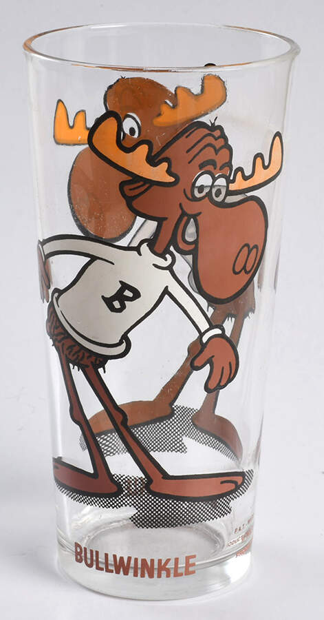 P.A.T. Ward Cartoon Bullwinkle  (No Pepsi Logo) - No Box by Pepsi Cola-1